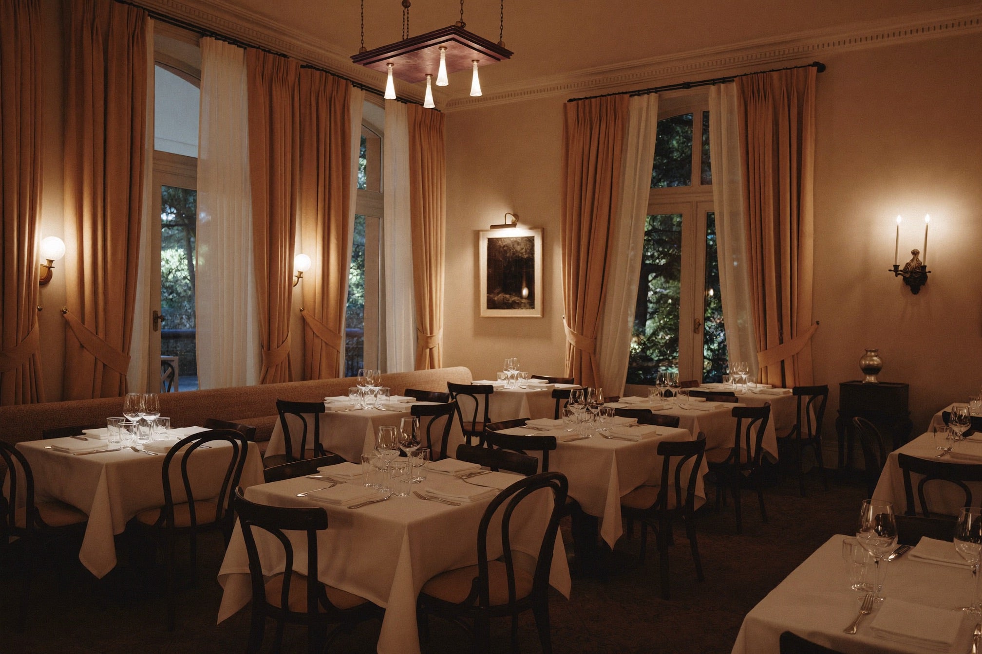 The private dining room
